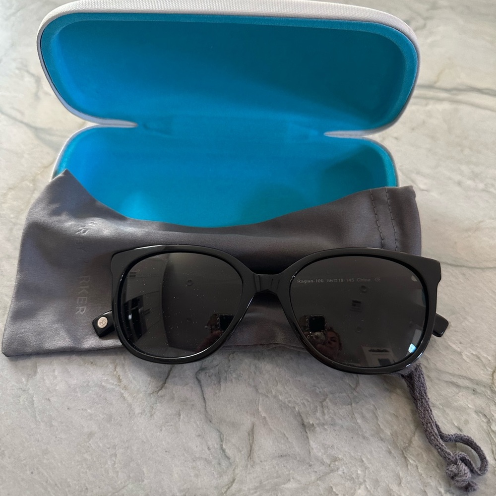 New Warby Parker Raglan Black Sunglasses